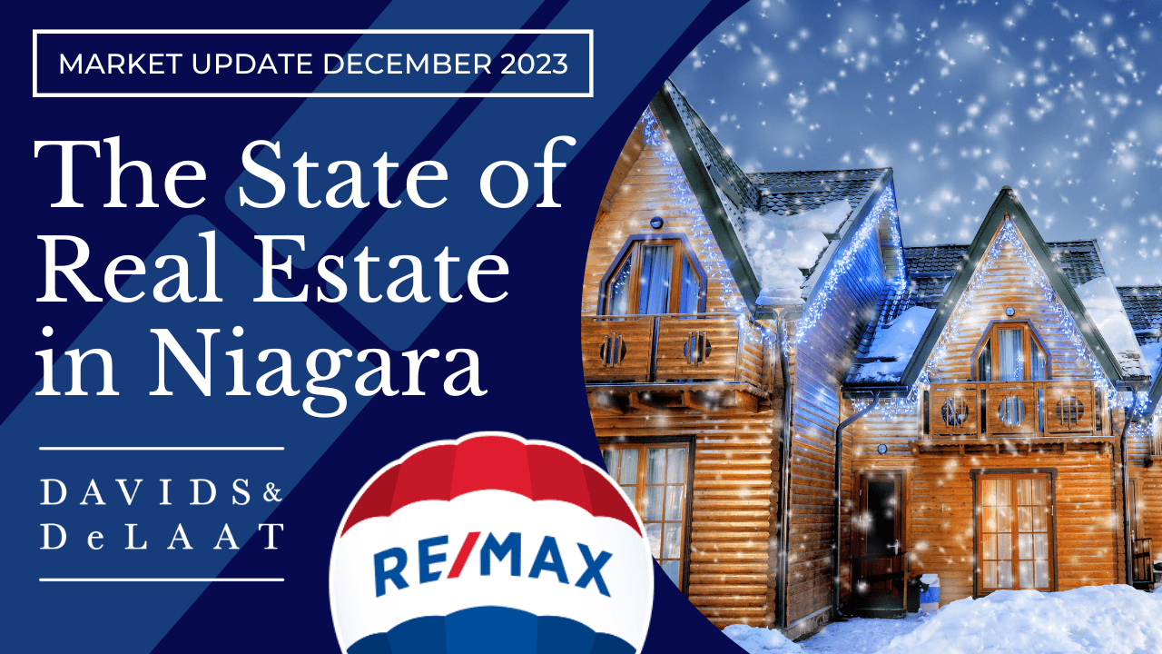 The State of Real Estate in Niagara – Market Update December 2023