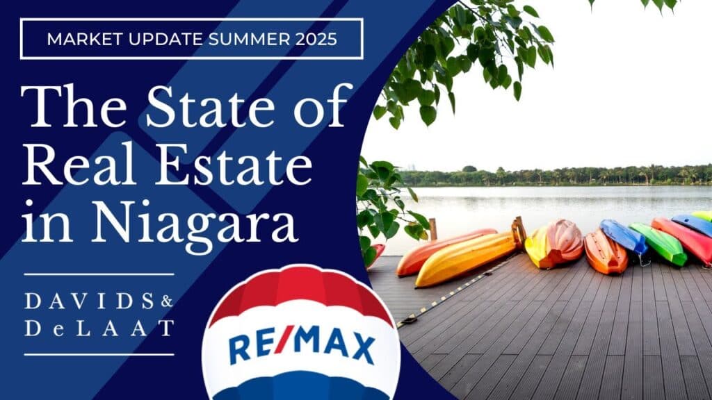The State of Real Estate in Niagara – Market Update End of Summer 2025