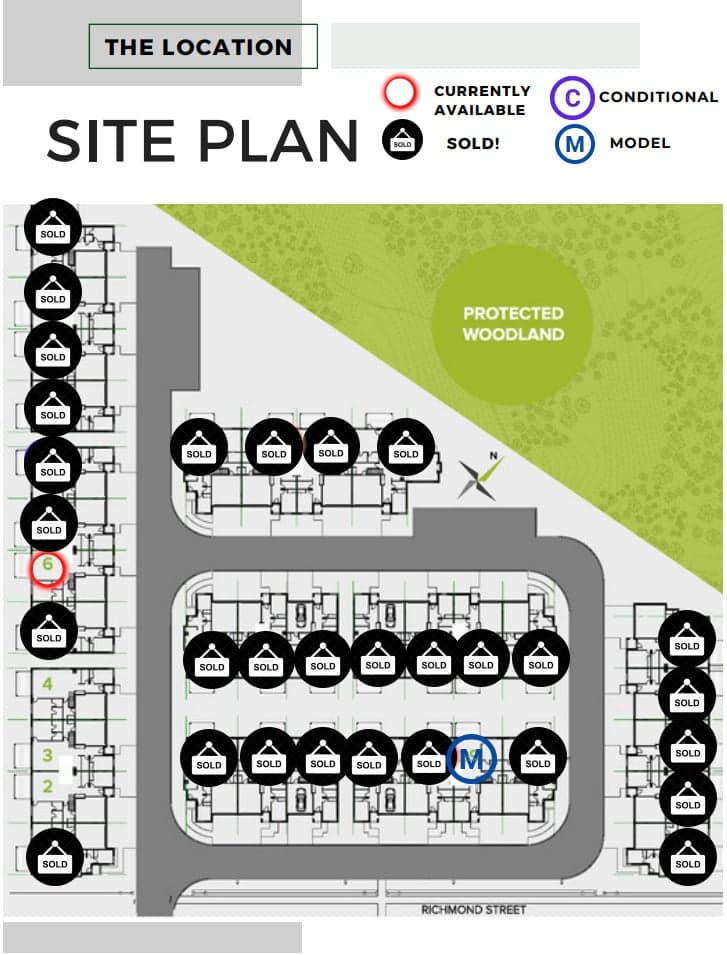 Richmond Woods sitemap
