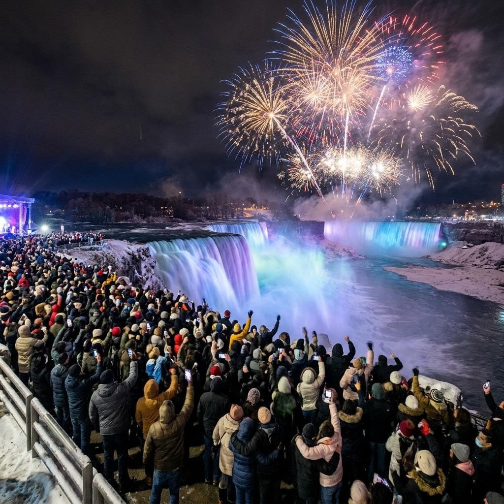 New Year's Eve at the Falls