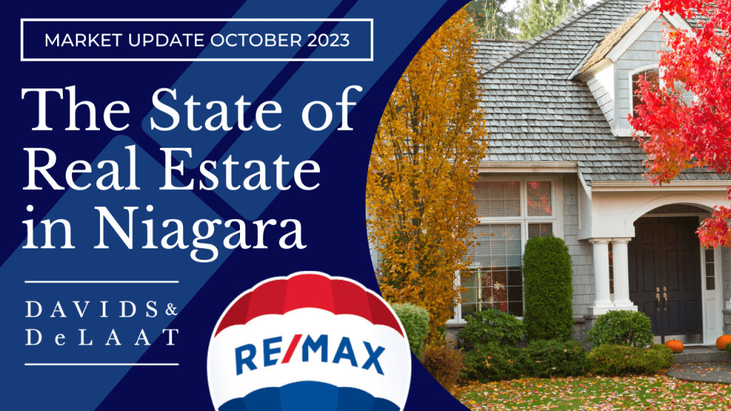 The State of Real Estate in Niagara – Market Update October 2023
