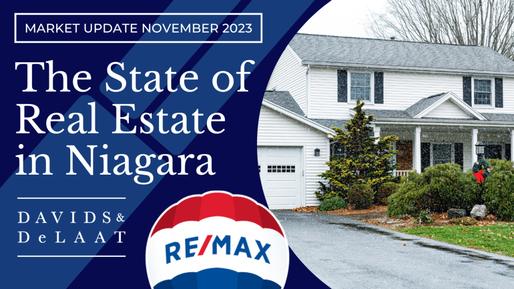 The State of Real Estate in Niagara – Market Update November 2023