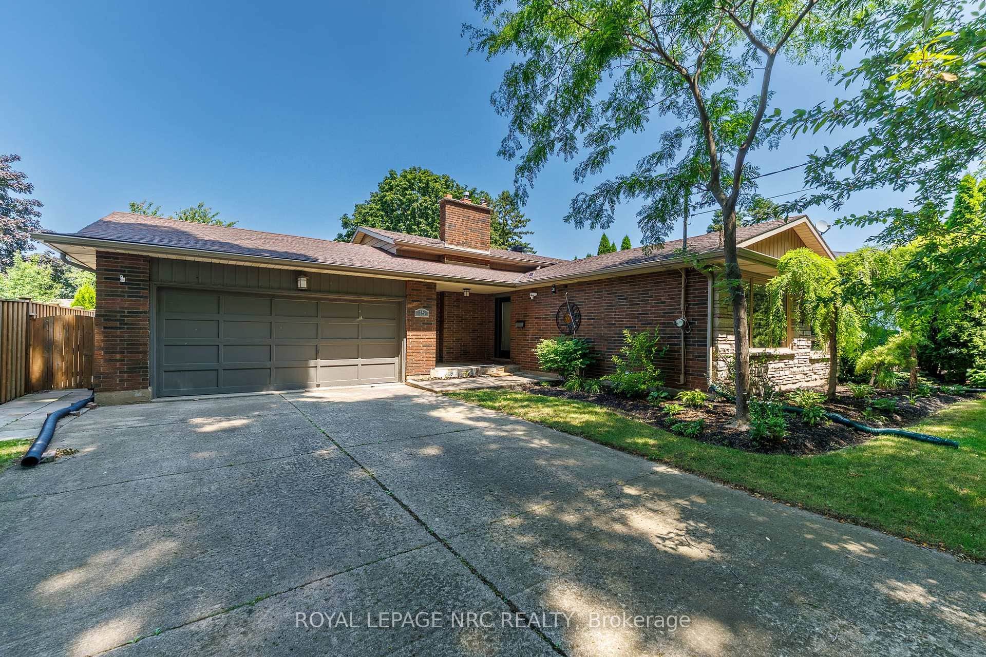 large double driveway