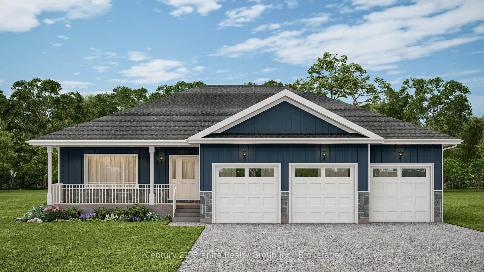 Front view Rendering- Finishes can be selected