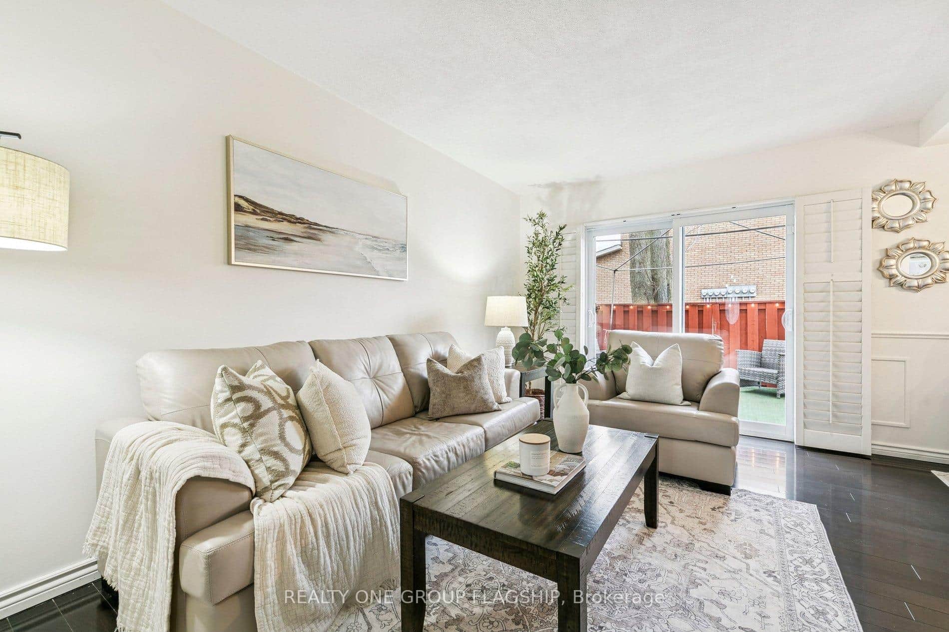 Bright, open living space filled with naturl light