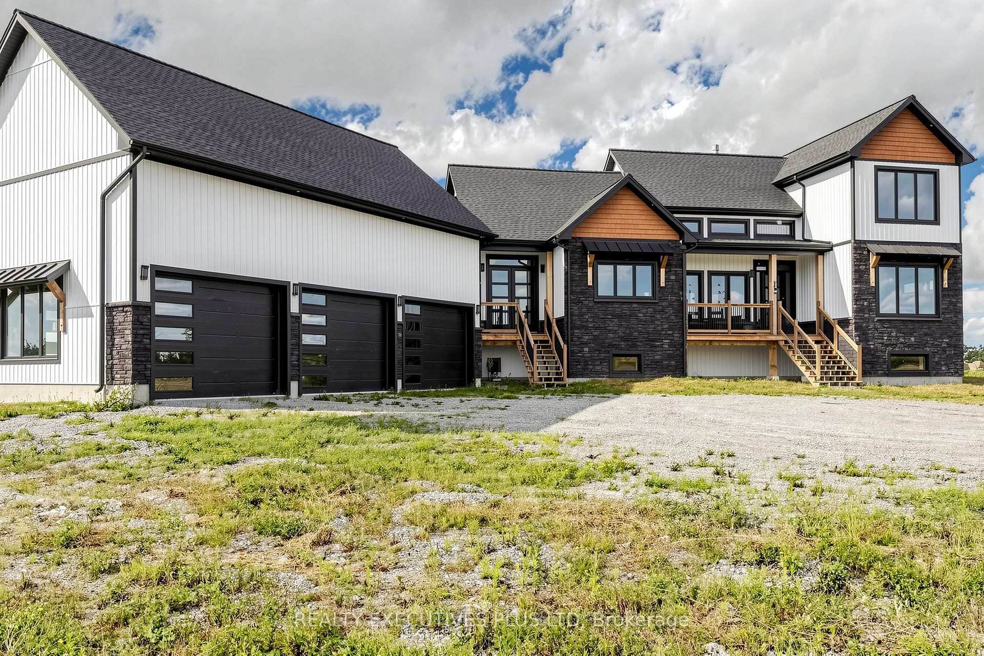 Custom Built Modern Farm Home