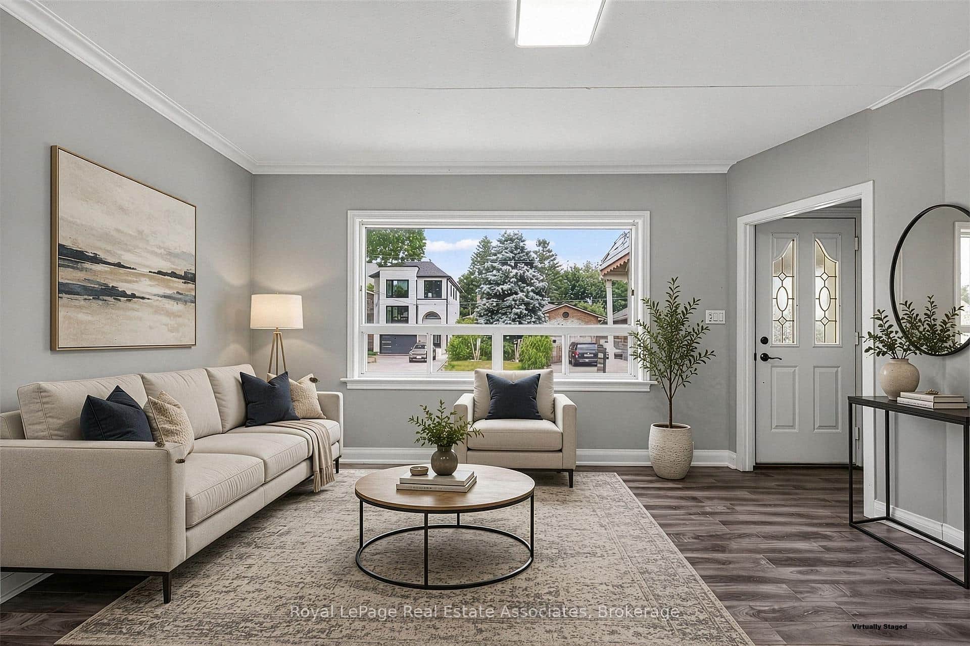 Living Room - Virtually Staged