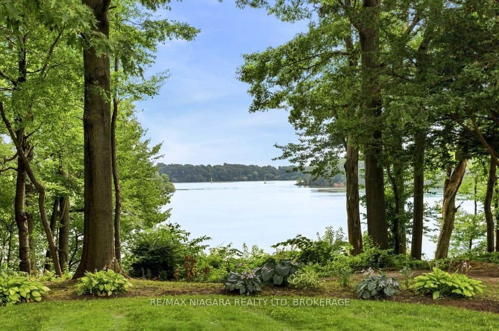 BACKYARD VIEW OF POND