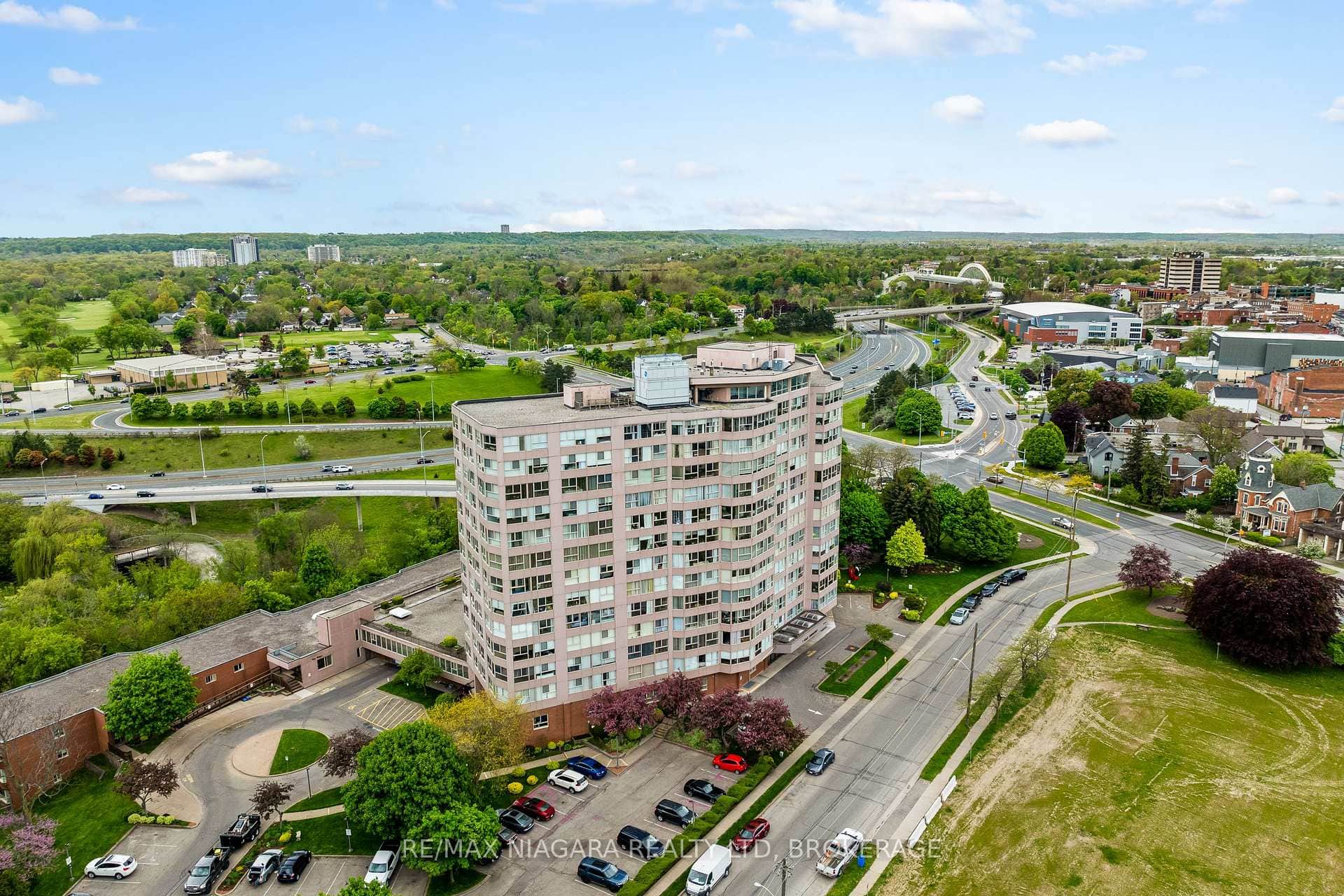 Building Ariel View