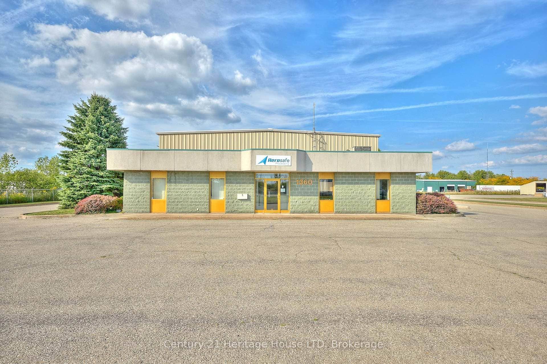 Front exterior of building