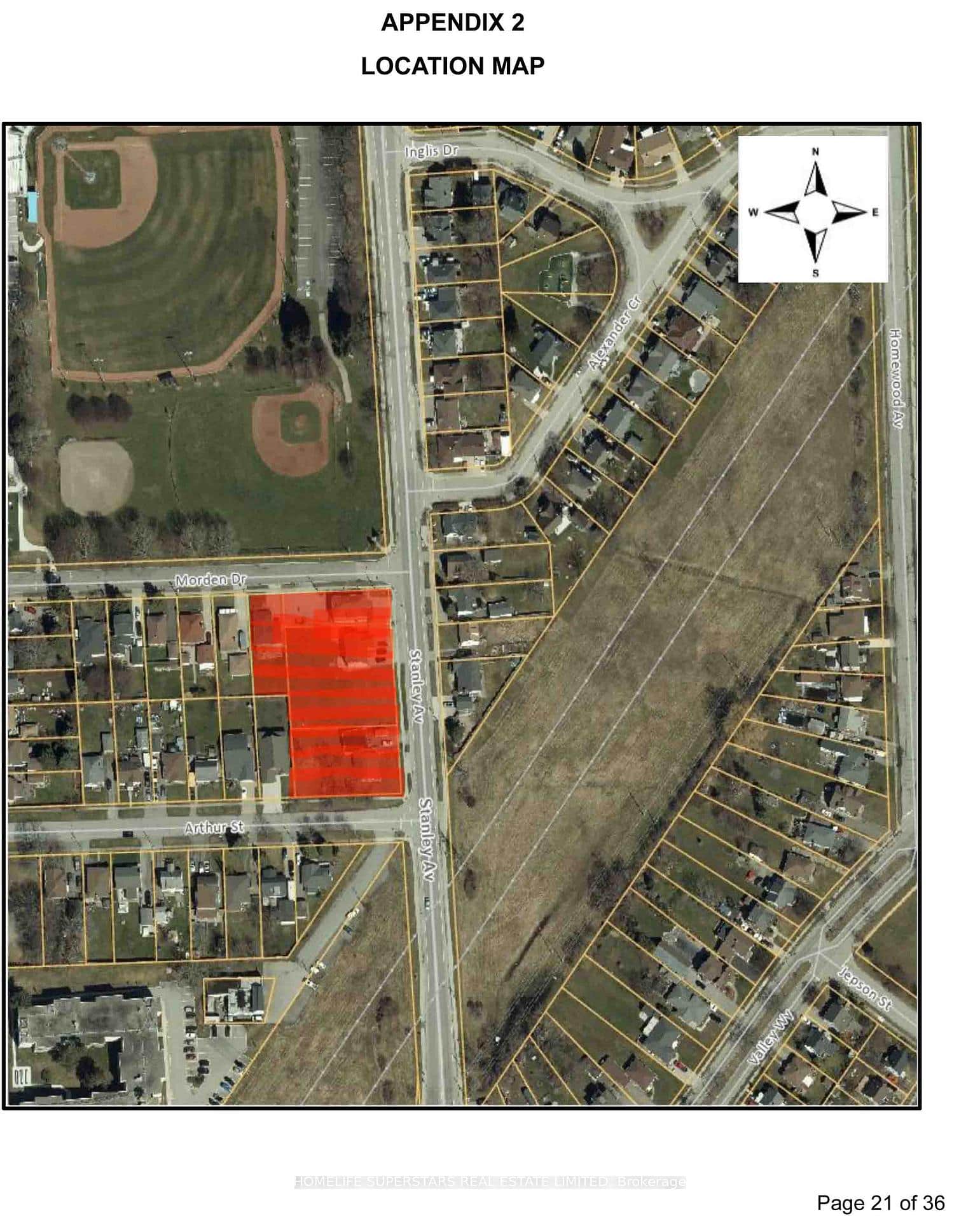 4965,4971,4981,5516 Stanley Ave, Morden Drive Avenue