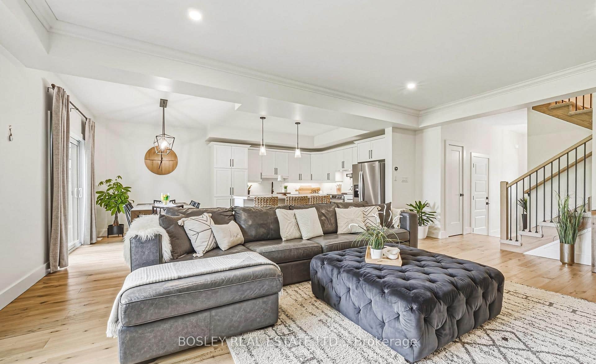 Dream big with this entertainment space