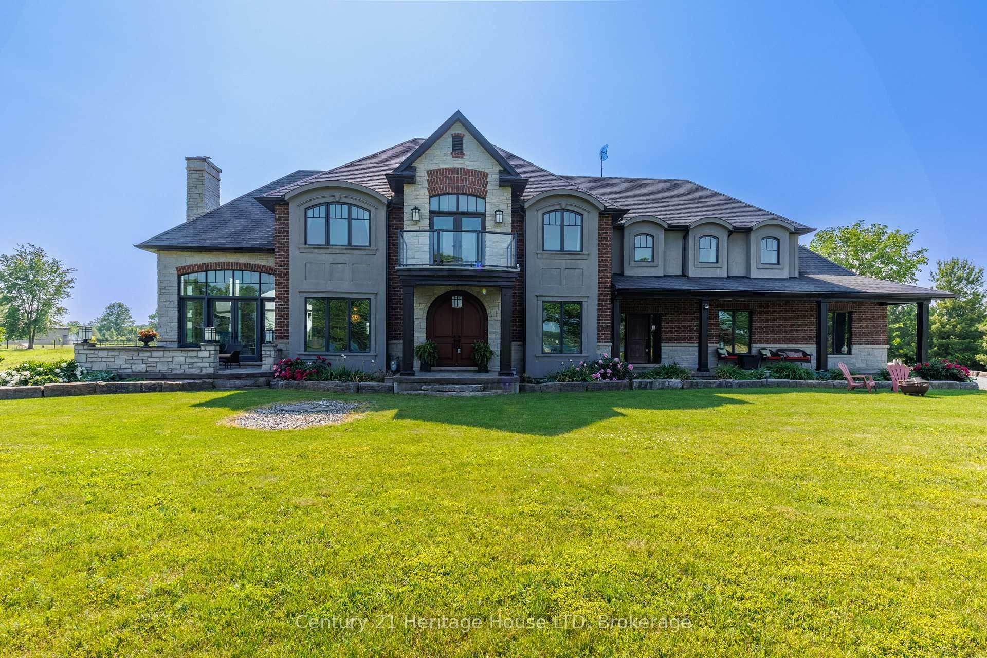 Front view of house