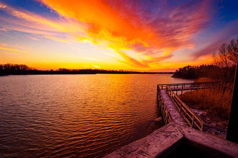 Lake Gibson at Mel Swart Conservation Park