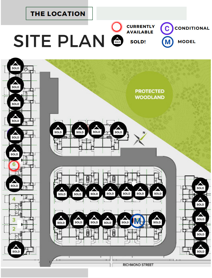 Richmond Woods Sitemap